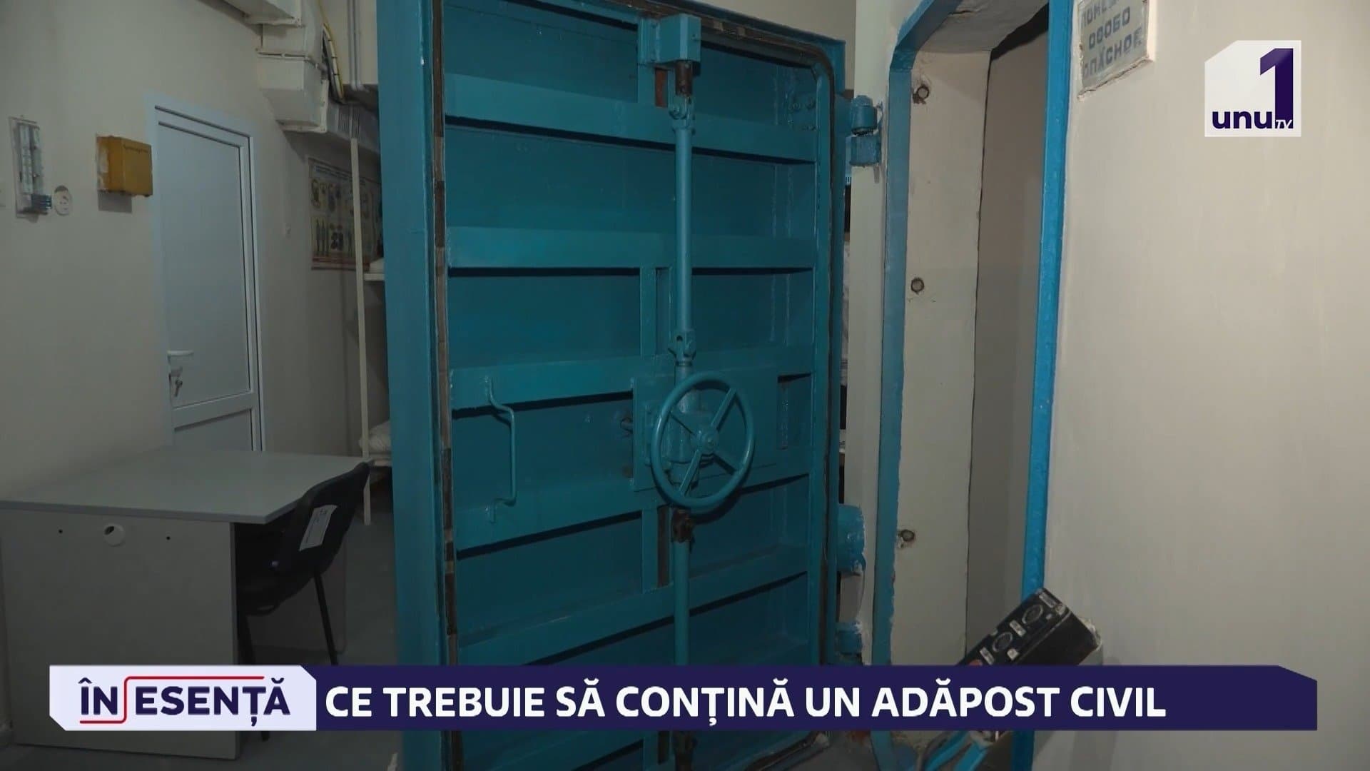 ADĂPOSTURI CIVILE, PREA PUȚINE