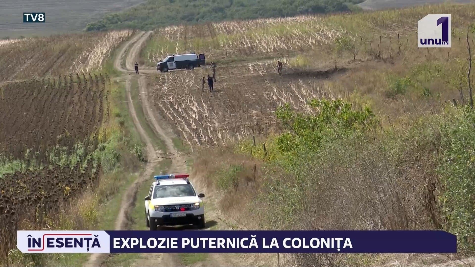 O DRONĂ A EXPLODAT LÂNGĂ CHIȘINĂU