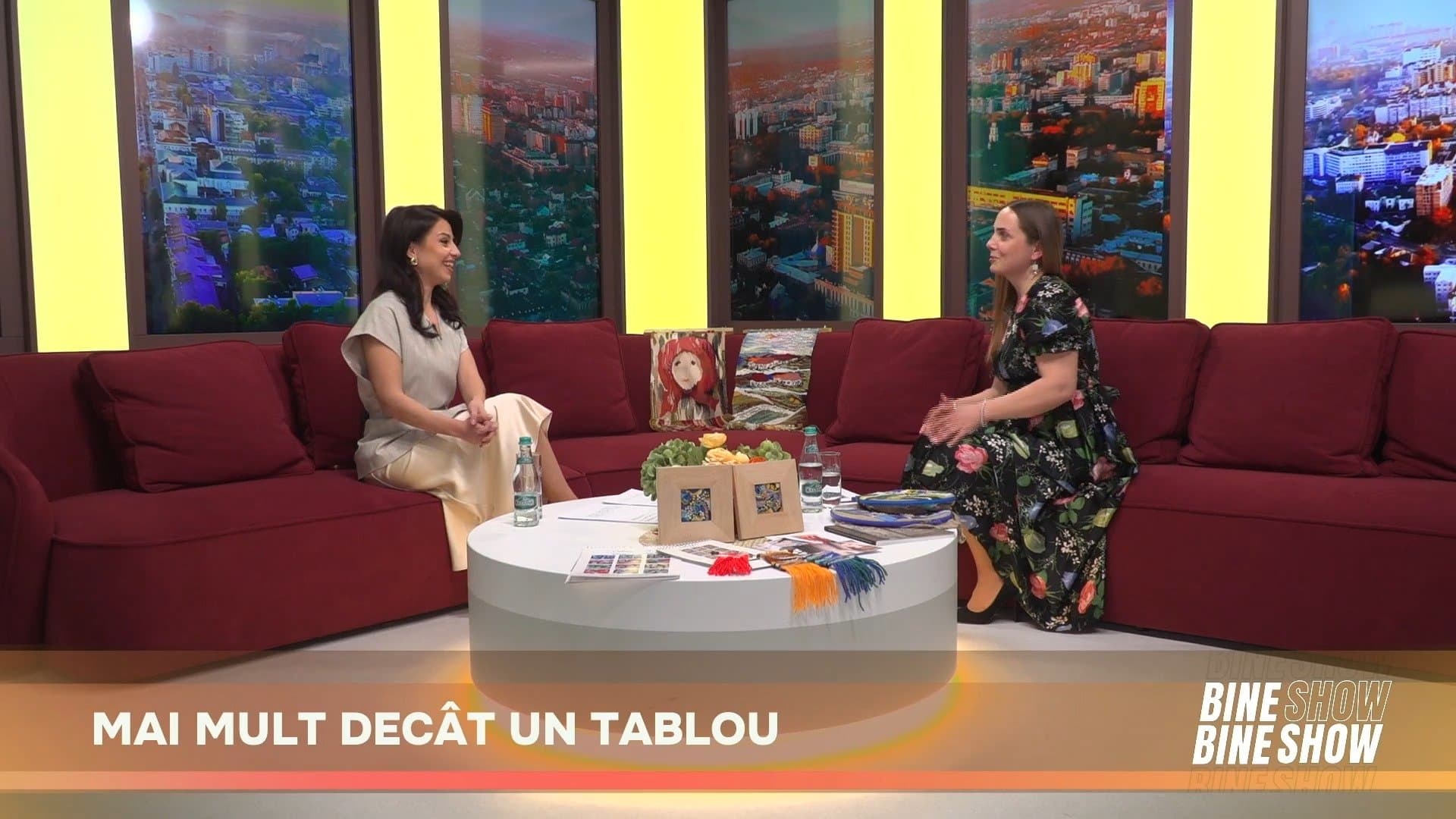 BINEBINE SHOW: Ecaterina Dînga Mardari, artist plastic, ne introduce în lumea creației și a inspirației vizuale./23.04.2026