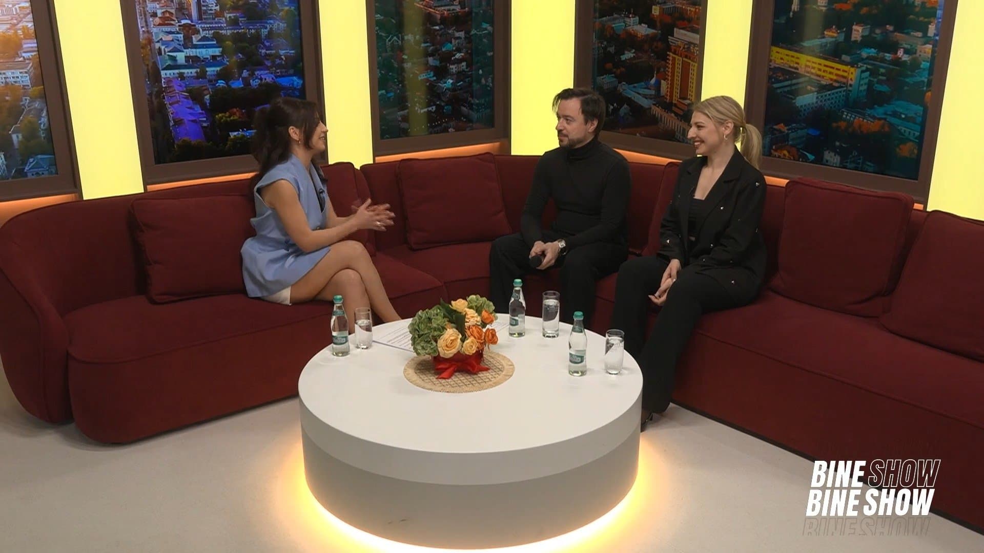 BINEBINE SHOW: În platou îi avem pe Ilia Sorocean și Natalia Golosnaya, soliștii trupei Jackets Band, pregătiți să aducă energie, ritm și bună dispoziție. /08.04.26