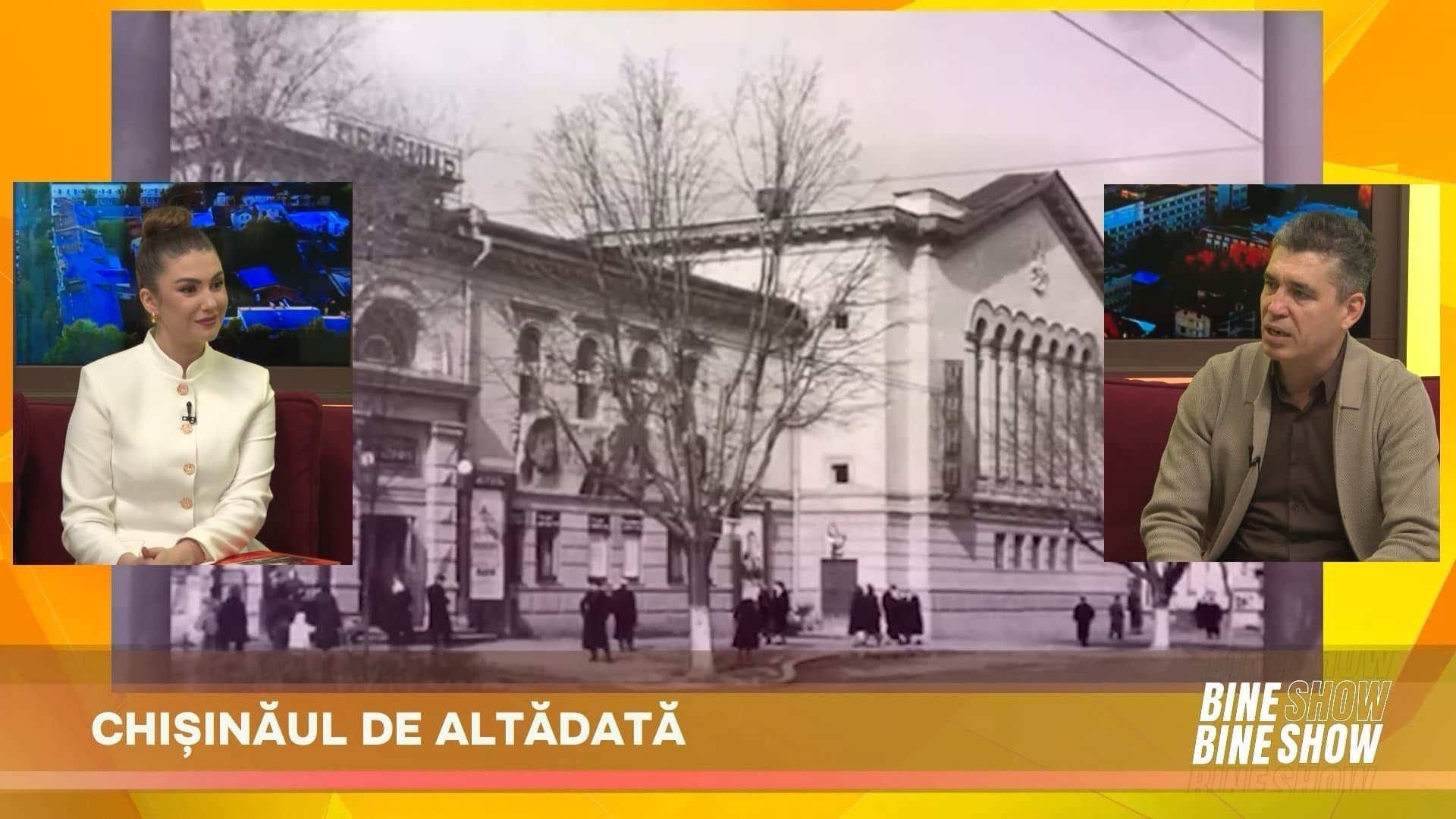 BINEBINE SHOW: Sergiu Musteață, ne povestește despre Chișinăul de altădată./16.04.2026