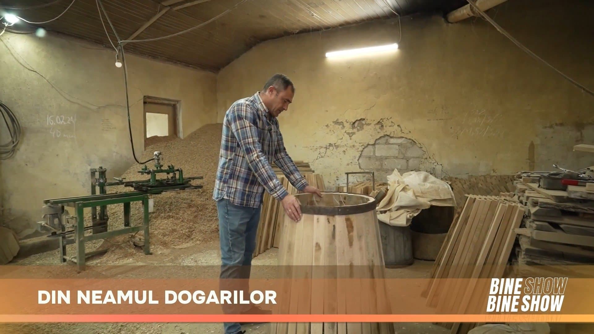BINEBINE SHOW: Igor Severin face butoaie de peste doua decenii, folosind tehnici învățate de la bunici si părinți /19.06.2026