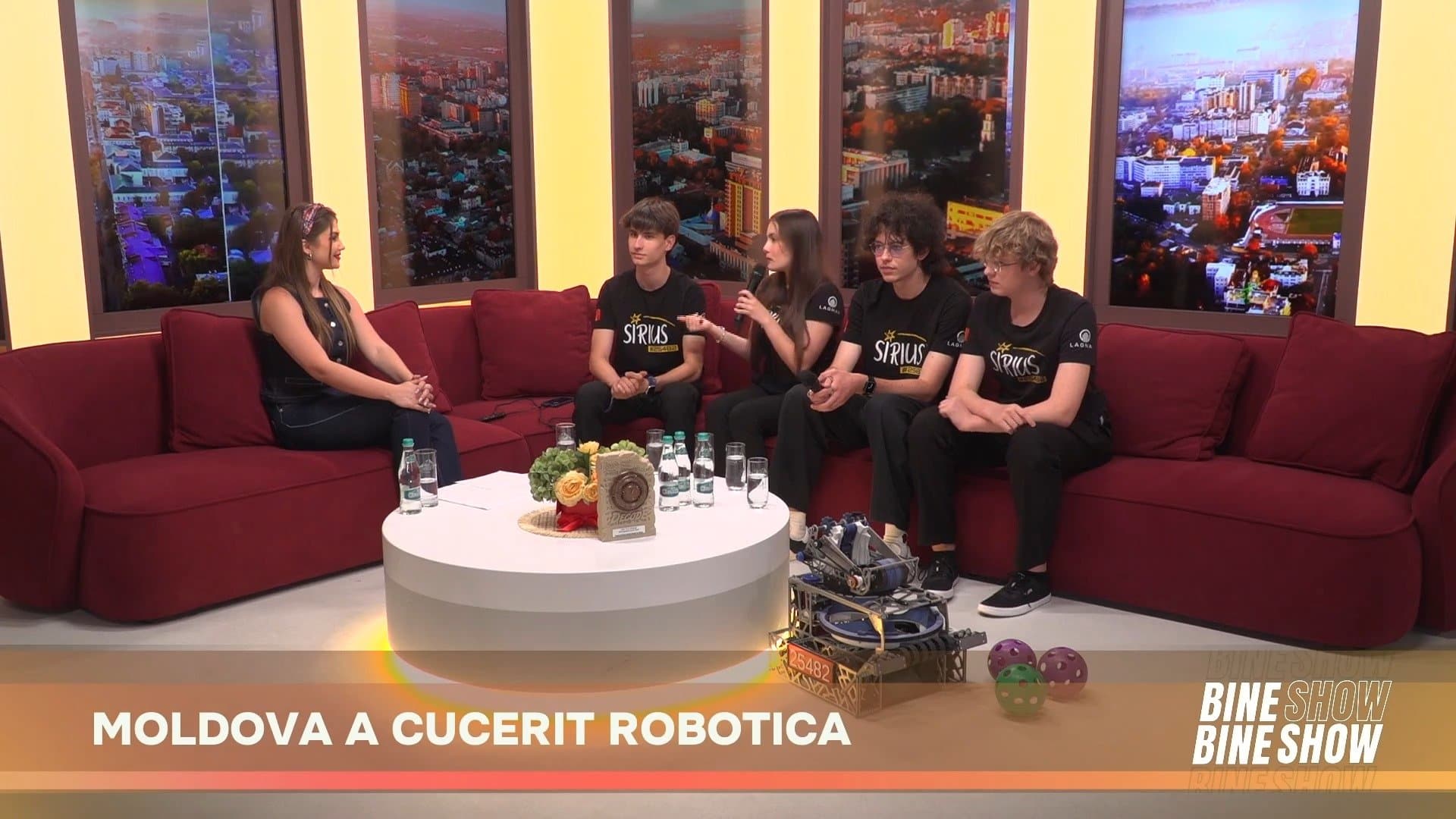 BINEBINE SHOW: Clubul de robotică al Liceului „Socrate” vine după o reușită frumoasă, de unde s-a întors cu trofeul „REACH Award” /09.07.2026