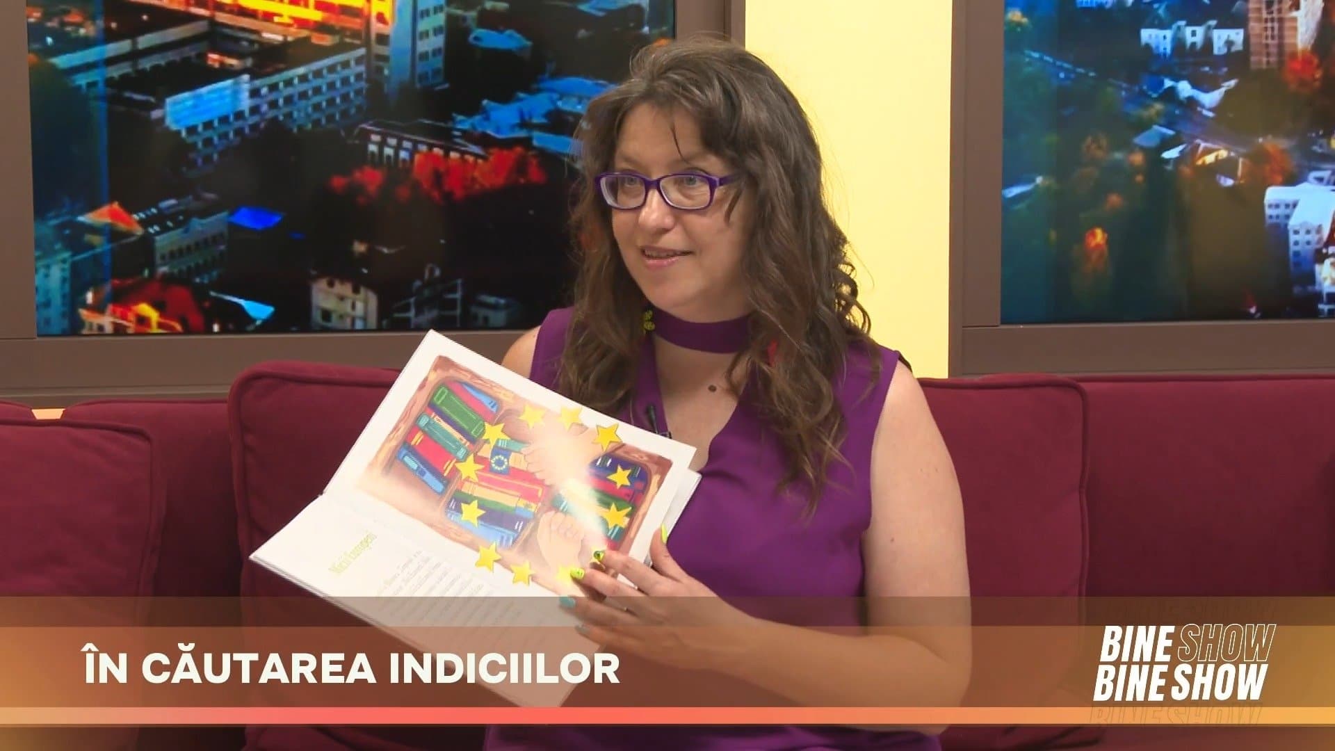 BINEBINE SHOW: Victoria Fonari, ne prezintă noua sa carte, „Jurnalul din muzeu: detectivii din Chișinău /03.07.2026