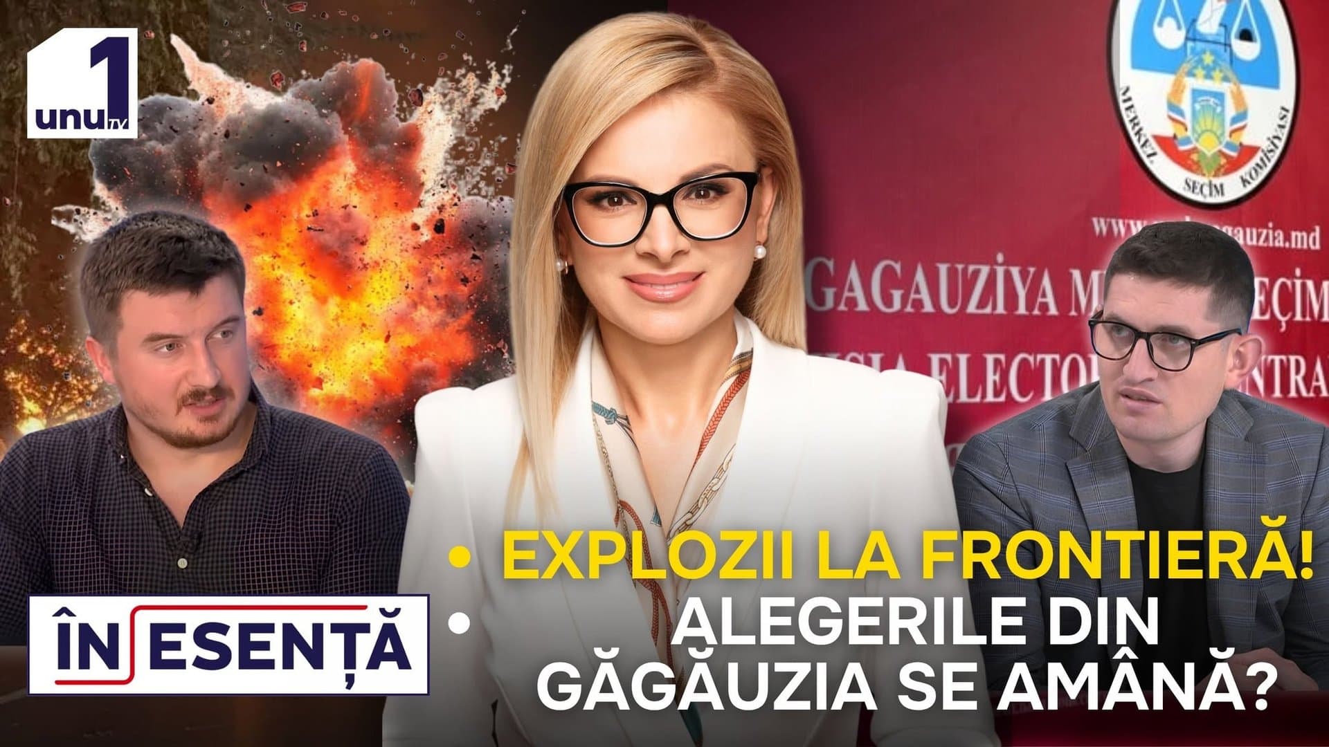 ÎN ESENȚĂ: Explozii la frontiera Republicii Moldova /Vot final pentru alegerile din Găgăuzia /25.08.2026