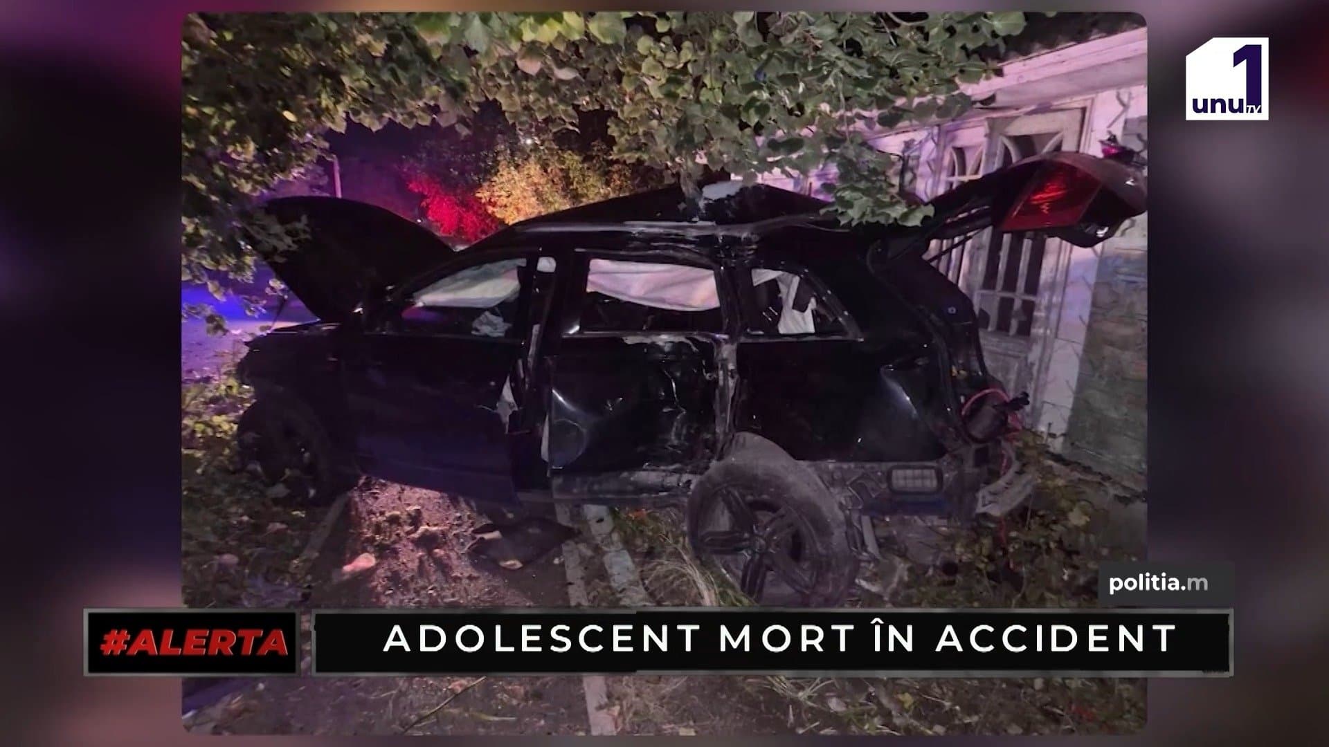 ALERTA: Accident grav în raionul Ocnița. Un adolescent de 17 ani a murit pe loc, iar alți trei au fost transportați de urgență la spital /29.09.2026