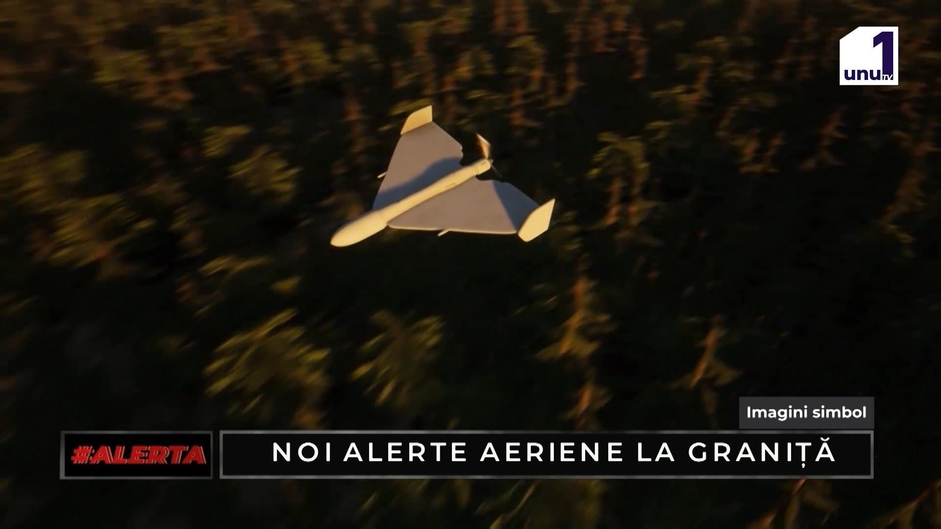 ALERTA: Două drone au survolat neautorizat spațiul aerian national, în timpul bomardamentelor masive asupra regiunii Odesa /14.09.2026