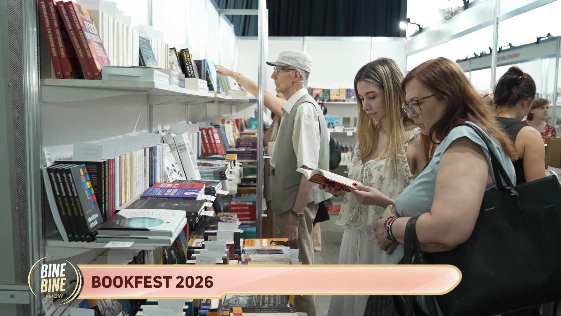 BINEBINE SHOW: Bookfest a revenit la Chișinău reunind scriitori, edituri și oameni pasionați de lumea cărților /04.09.2026