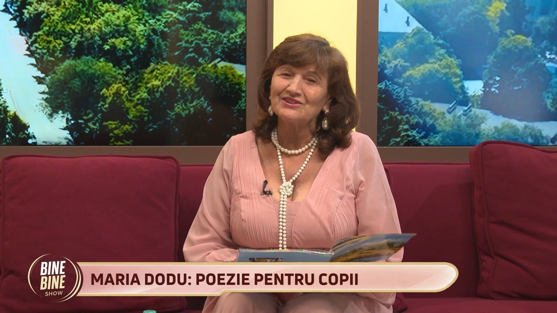 BINEBINE SHOW: Maria Dodu, vine cu o nouă carte dedicată celor mici — „Plaiule, Tezaur sfânt” , o poveste despre copilărie /07.09.2026