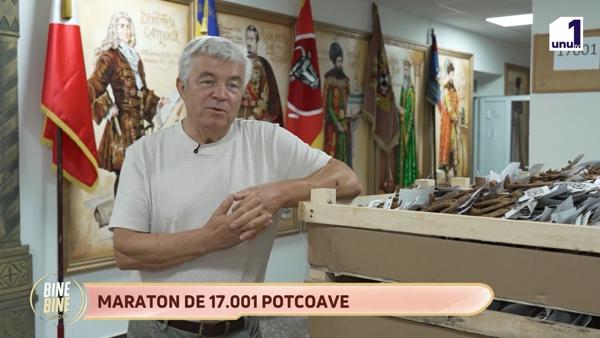 BINEBINE SHOW: Petru Costin ne prezintă colecția impresionantă de potcoave 17.001 la numar /17.09.2026