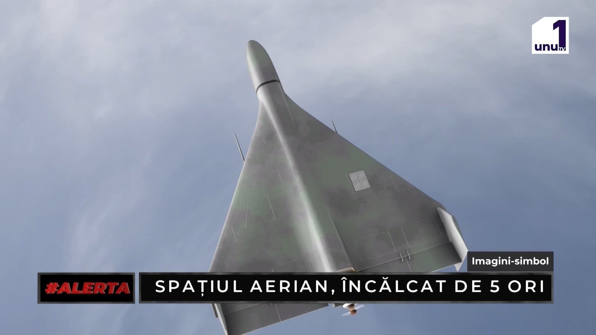 ALERTA: Patru drone au survolat neautorizat teritoriul țării noastre noaptea trecută și în această dimineață /16.10.2026